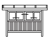 高窓4枚建